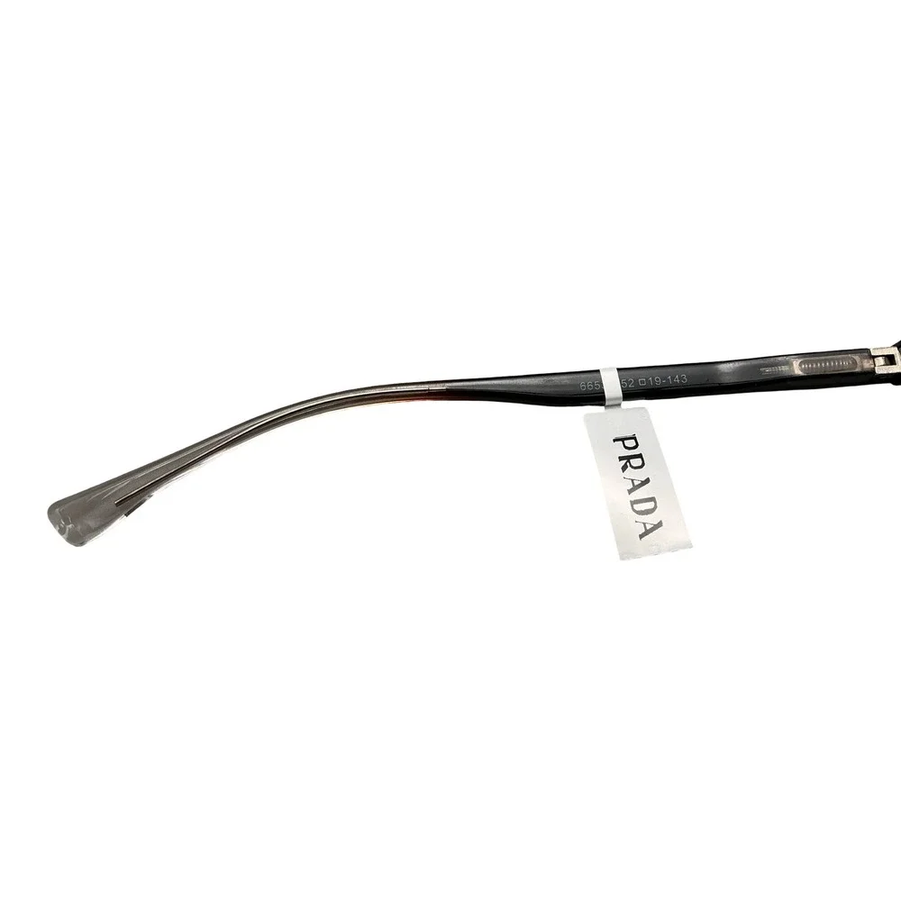 Prada 66S Brown Ombre Square Eyeglasses 52-19-143 Made in Italy
